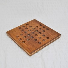 Vintage Wooden Solitaire