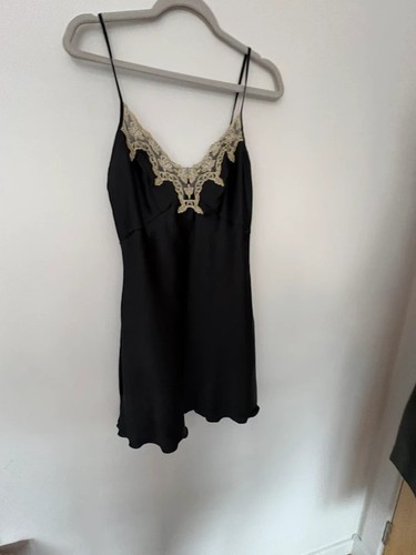 Vintage valisere black satin - valisere,
