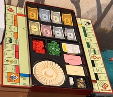 RARE VINTAGE MONOPOLY DELUXE