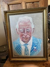 Oil Painting Of Charles 3rd On