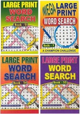 Pack of 4 Assorted A4 Large