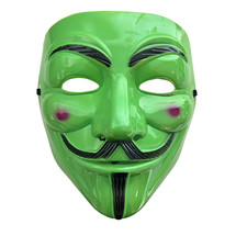 Green Anonymous Mask Guy