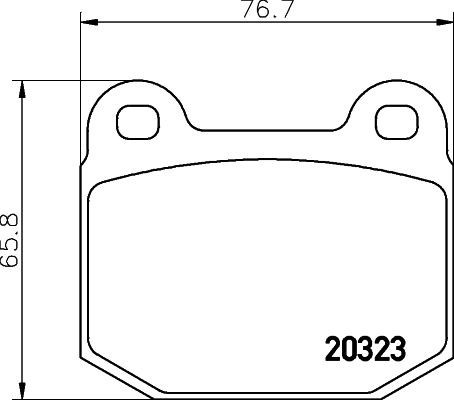 Mintex racing front brake - racing, pad