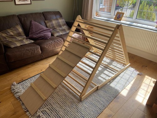 Wooden montessori climbing - wooden,