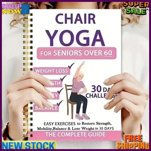 Chair yoga for seniors over - chair,