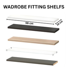 Floating Wardrobe Shelf 56 x