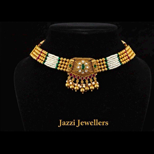 Kundan indian gold - gold, tone