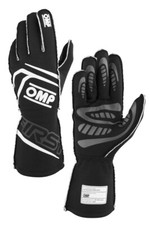 OMP First 2025 Gloves FIA 8856-2018 Racing Motorsport BLACK