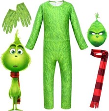 Children's Christmas Green fur