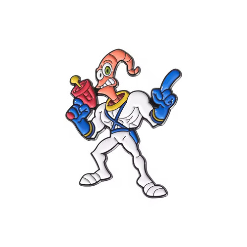 Earthworm jim pin - jim, |