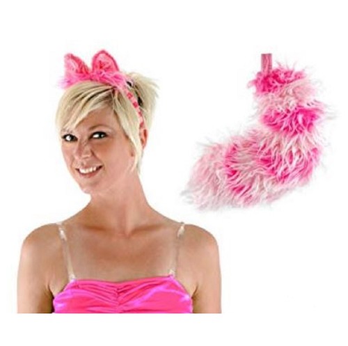 Cheshire cat ear tail set - cat,