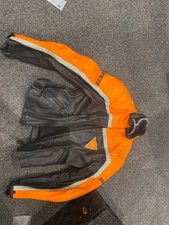 autographed super bike  Dainese leather jacket