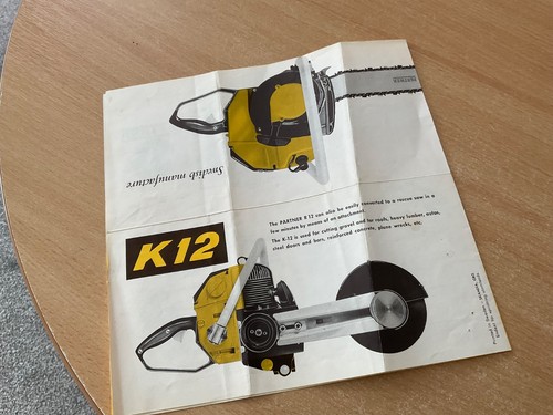 Vintage r12 partner chain saw - r12,