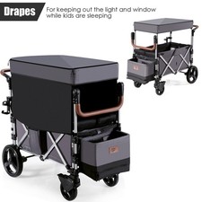 2 Passenger Push Pull Stroller
