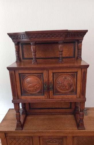 Part larger court cupboard - of,