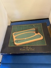 Men’s Gifts Executive Golf Mini Set Table Top Three Balls And Golf Clubs