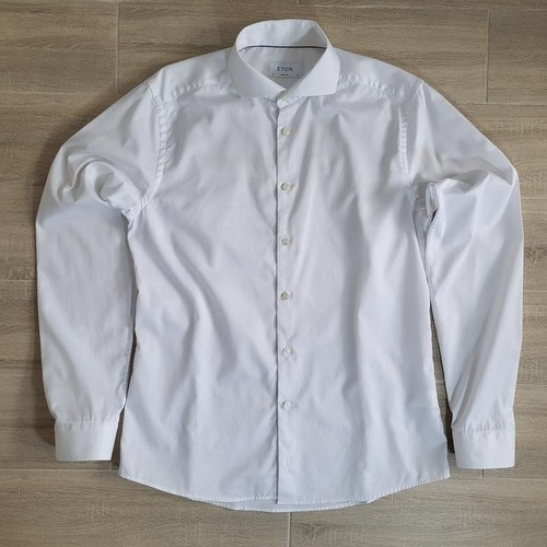 Men eton shirt white - men,