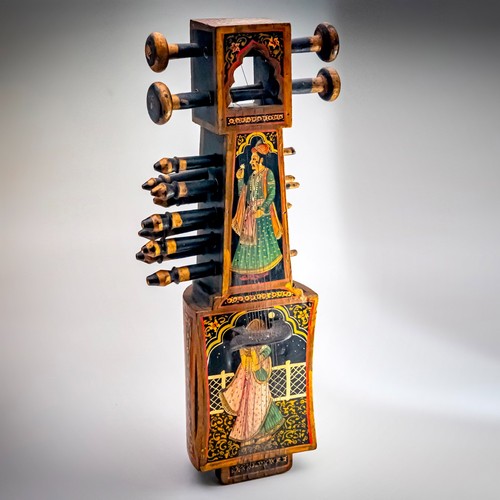 Vintage indian hand painted - indian,