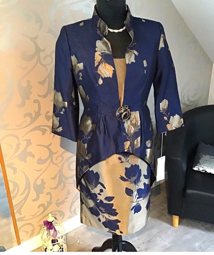 Veromia floral 2pc dress suit - floral,