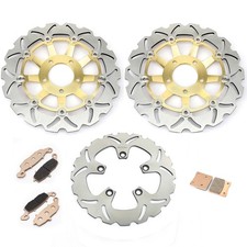 Front Rear Brake Discs Pads