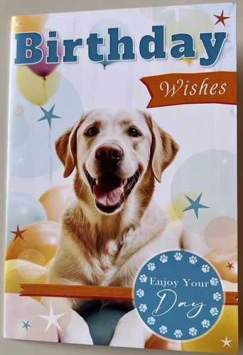 Labrador cute dog birthday - labrador,