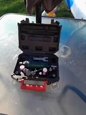 parkside compressed air pen with sanding and grinding heads for hobby working 