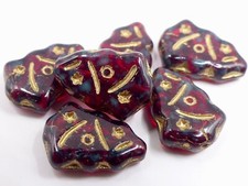 17(MM) CZECH PRESSED GLASS