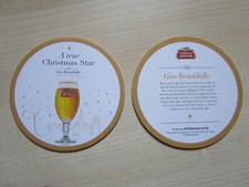 Stella artois   A true christmas star   Pub Beer Mats Coasters pack of 10