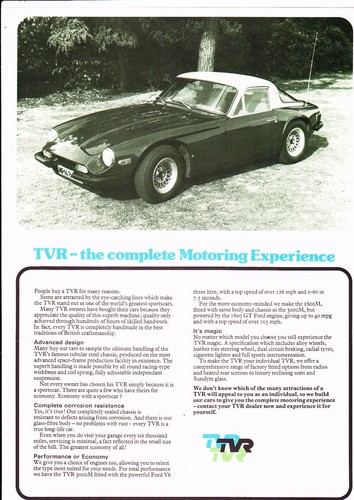 Tvr 1600m 3000m brochure - 1600m, &