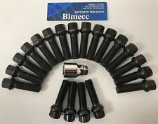 16 X M14X1.5 BLACK RADIUS