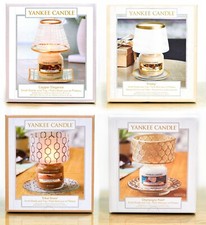 Yankee Candle Small or Large Shade & Tray Autumn Or Sheridan Or Gold & Pearl