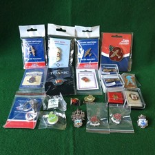 Selection of 21 pin badges