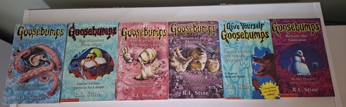 Six goosebumps horror series - goosebumps,