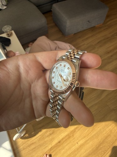 Rolex datejust mother - rolex, pearl