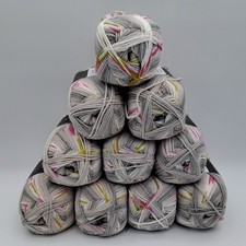 Yarn Outlet Variegated Double  Knitting/ Crochet Yarn 10X100g Balls