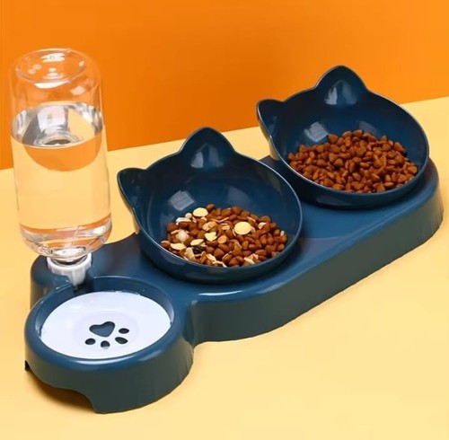 Cat feeder bowl automatic - automatic, food