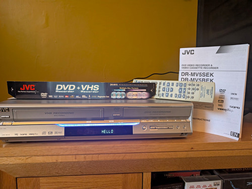 Vhs dvd player - dvd, with