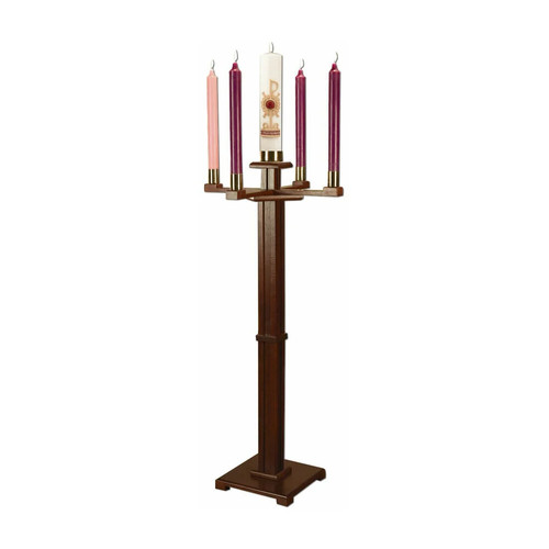 Walnut standing advent - walnut,