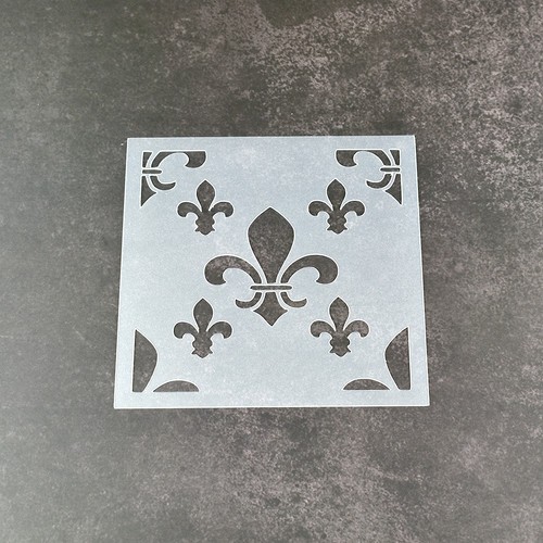 Fleur lis stencil - fleur,