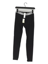 Jack Wills Women's Sports Bottoms UK 8 Black Cotton