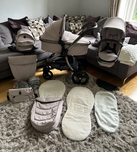 Egg pram hush violet - 2,