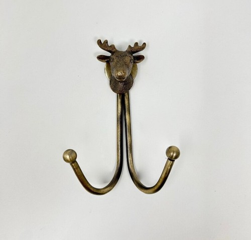Double vintage antique - double, brass