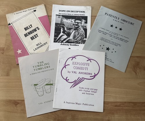 Vintage magic books - magic,