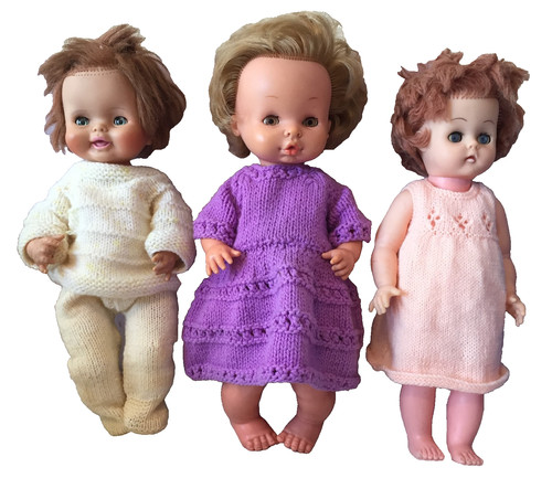 Vintage creepy plastic - vintage, doll