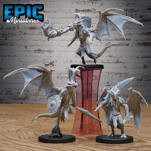 Draconic obsidian demon dragon - demon,