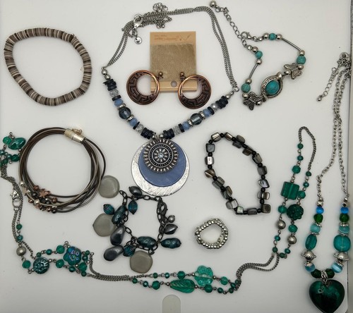 Boho teal turquoise mixed - boho,