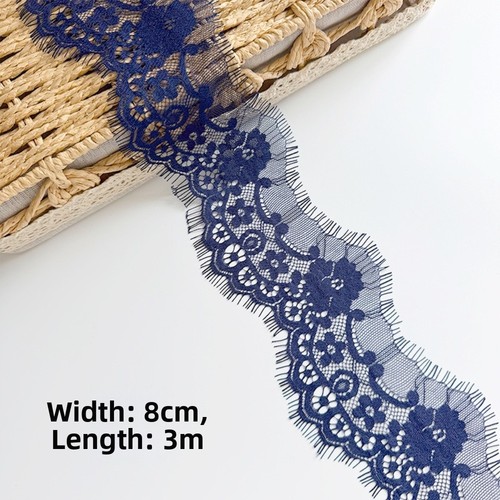 Floral design lace trim - design,