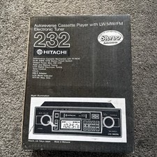 Hitachi 232 Car Cassette