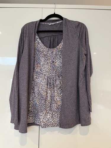 Combined cardigan blouse - combined, &