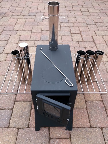 Woodburning stove camping - stove,